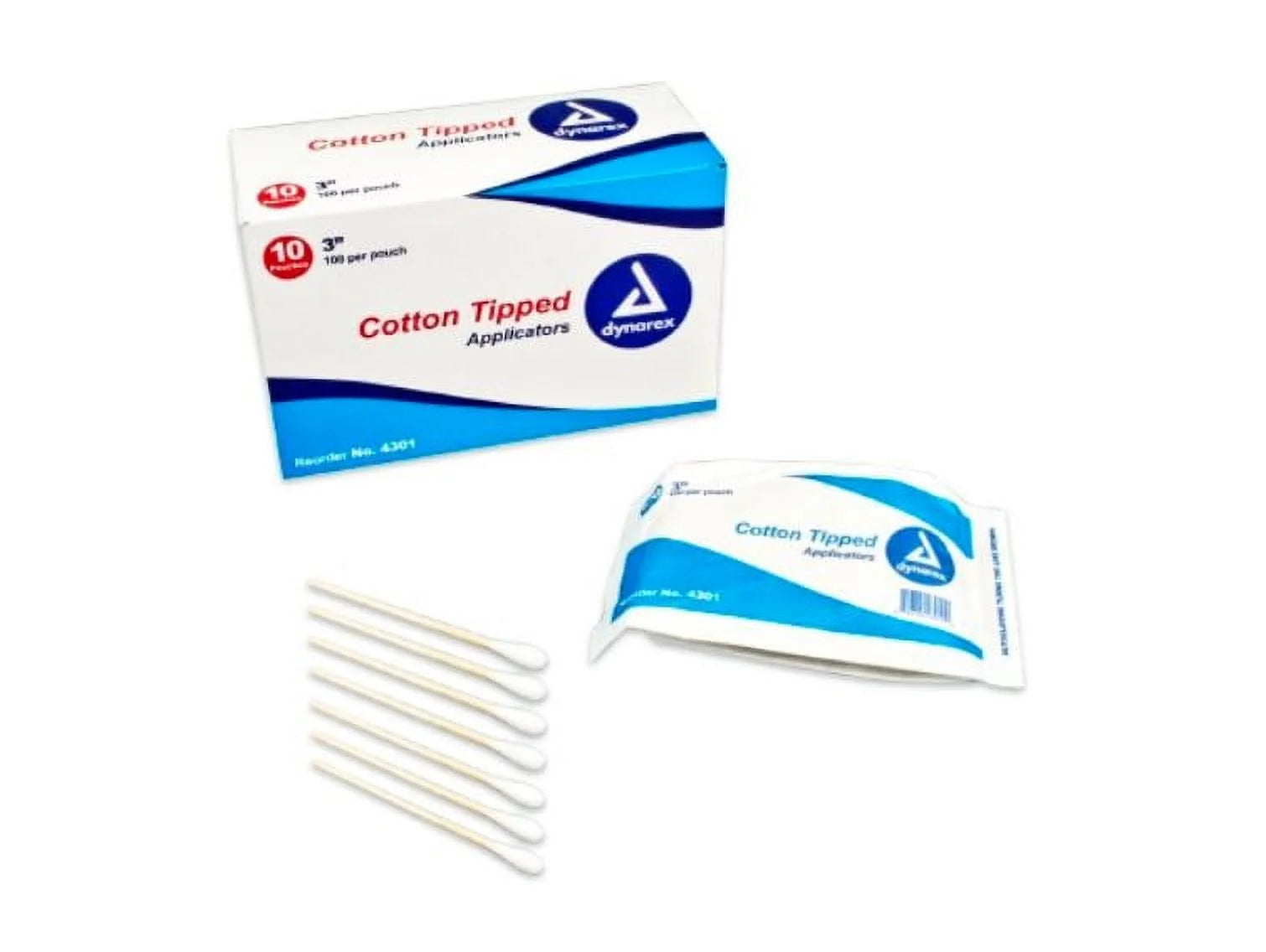 Cotton Tip Swabstick 4301 Box of 1000