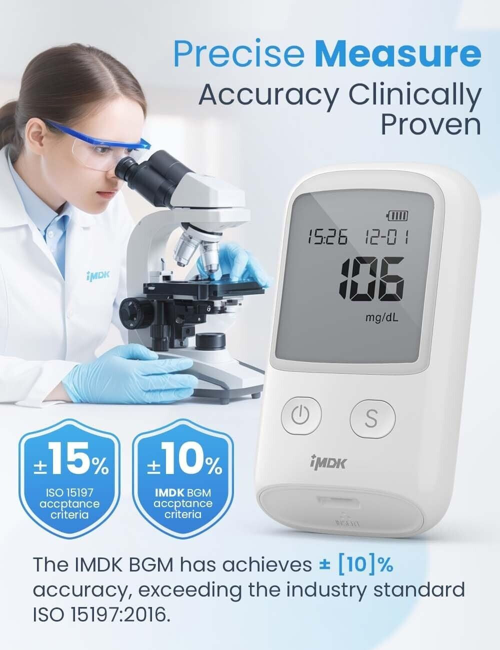 Diabetes Test Kit Blood Sugar Glucose Monitor Meter 206 PC Strips Tester Machine