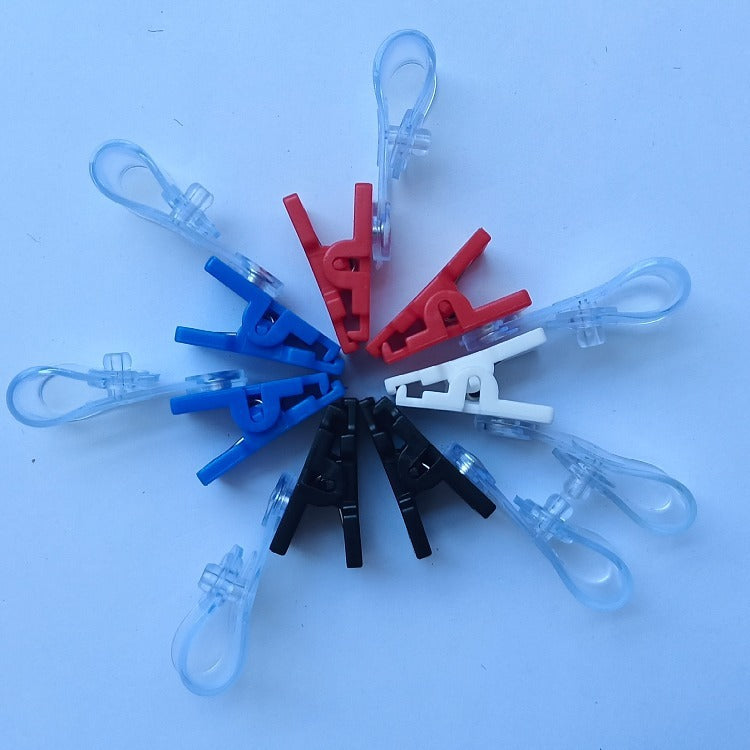 PVC Badge Holder Clips for Doctors and Nurses