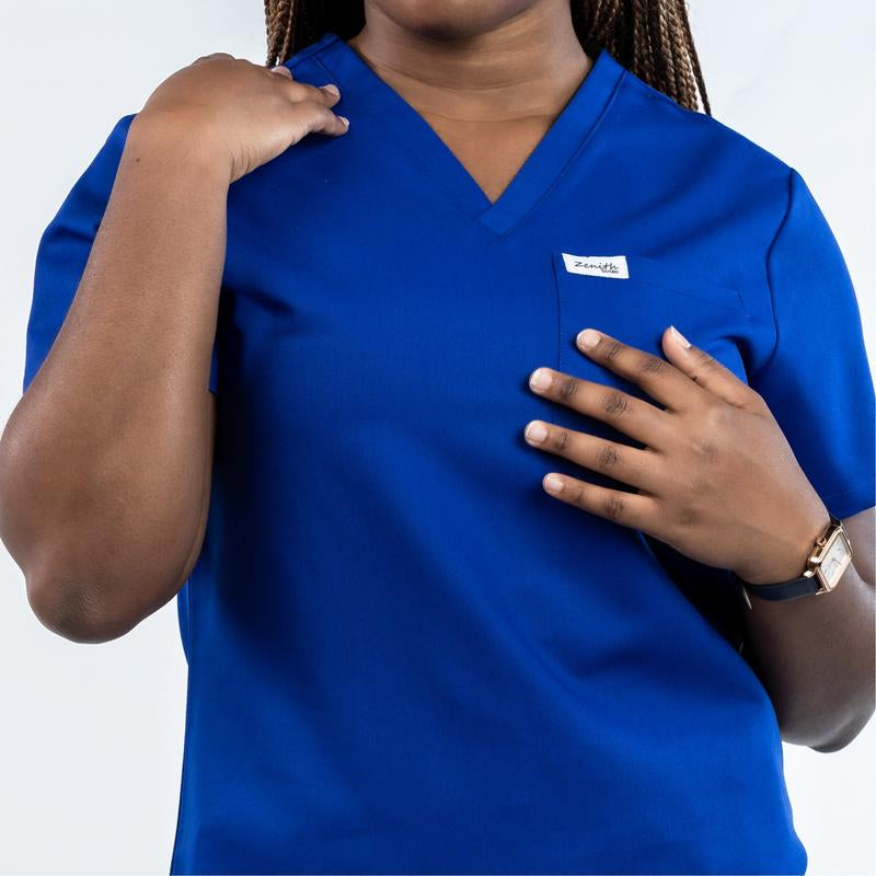 Zenith Scrubs 1-Pocket V-Neck Scrub Top for Women