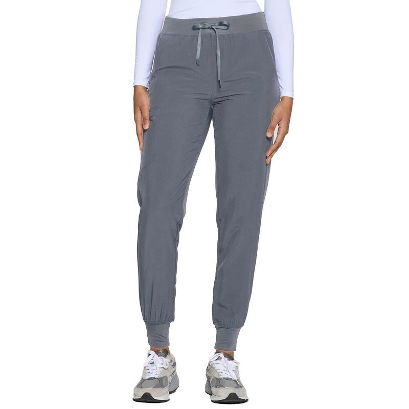 COZYFIT Womens Scrub Pants - Soft Stretch Yoga Style with 5 Pockets, Slim Fit Jogger Scrubs Pants for Women