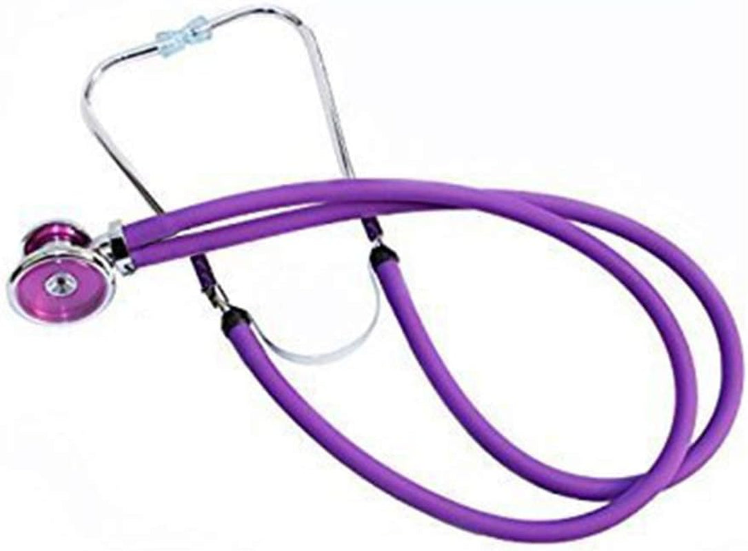 Adult Deluxe Aneroid Sphygmomanometer with Stethoscope - Blood Pressure Cuff Durable and Carrying Case - Manual Blood Pressure Cuff Purple