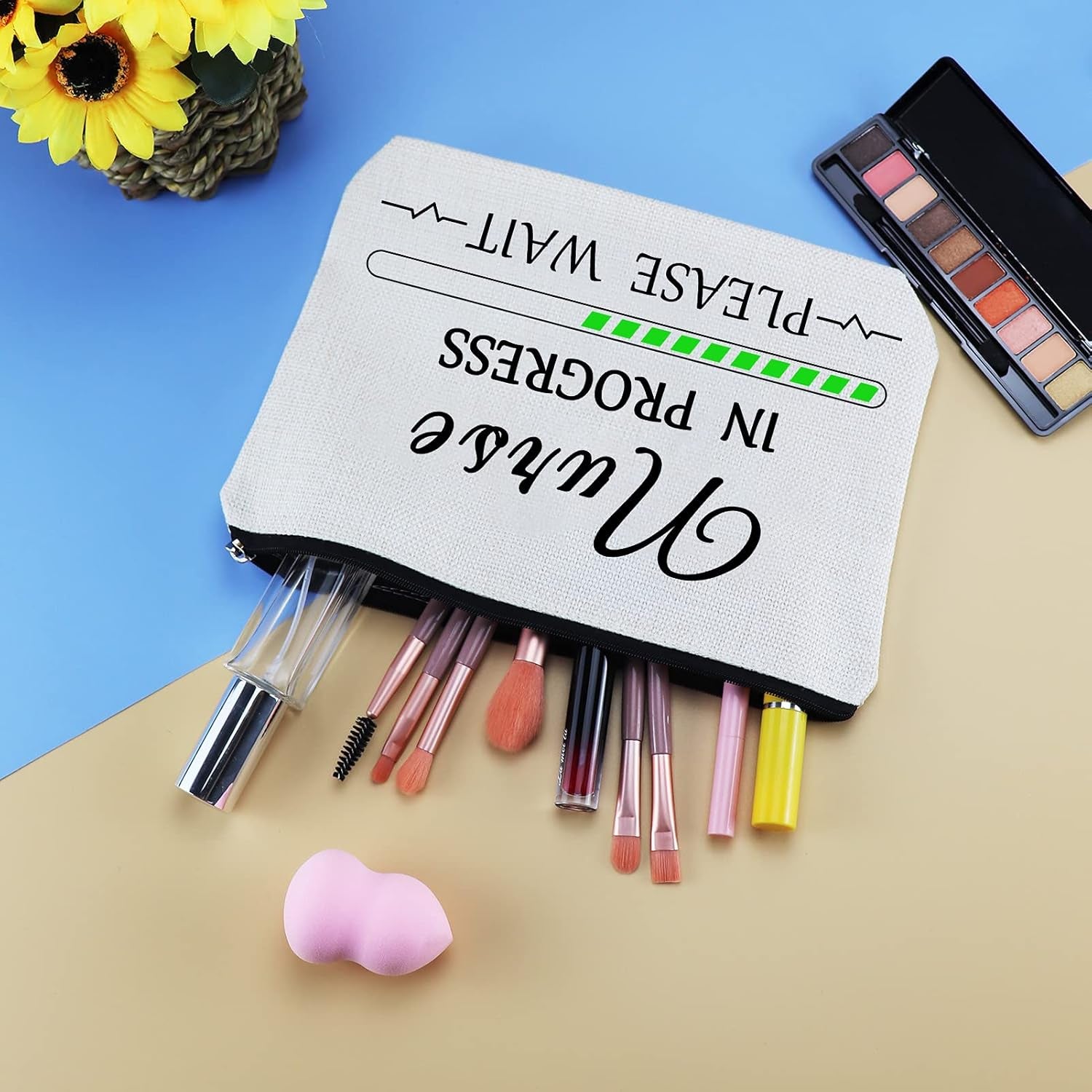 Nurse Appreciation Gift Makeup Bag RN Cosmetic Bag Graduation Nurses' Week Birthday Gift for Nursing School Student Women Coworker Sister Nurse Practitioner Present Travel Zipper Toiletries Pouch