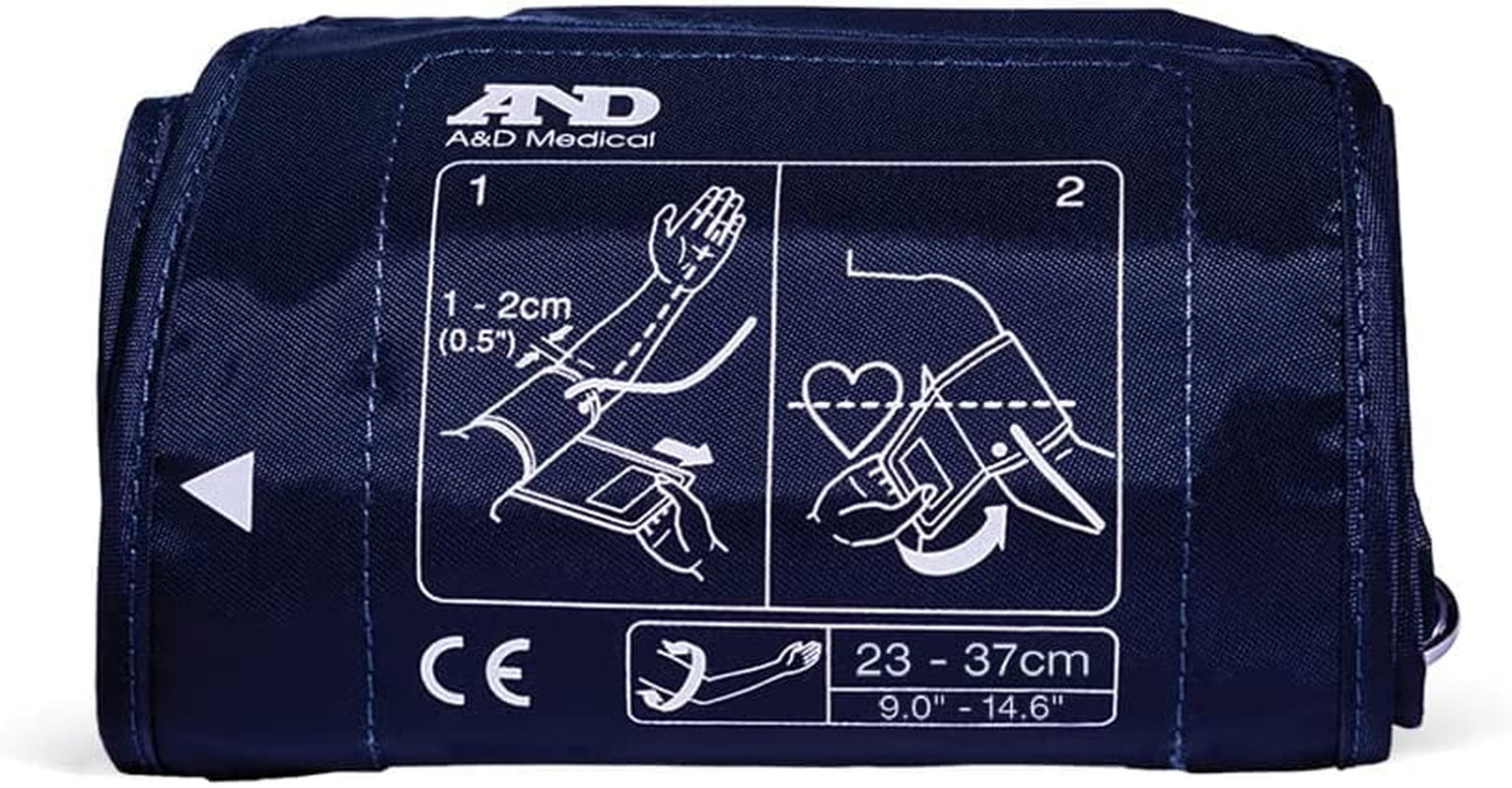 A&D Engineering Medium BP Replacement Cuff, 9 To14.6In, Latex Free, UA 290A, ISO Compliant Connector