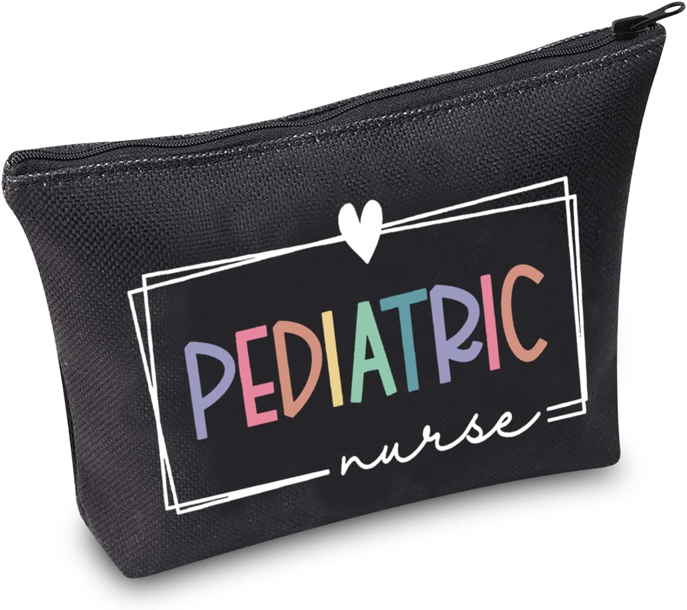 Pediatric Nurse Makeup Bag Pediatric Nurse Gift Nurse Gift Nurse Cosmetic Bag Nurse Accessories Pediatric Nurse Zipper Bag NICU Nurse Gift(Pediatric Nurse)