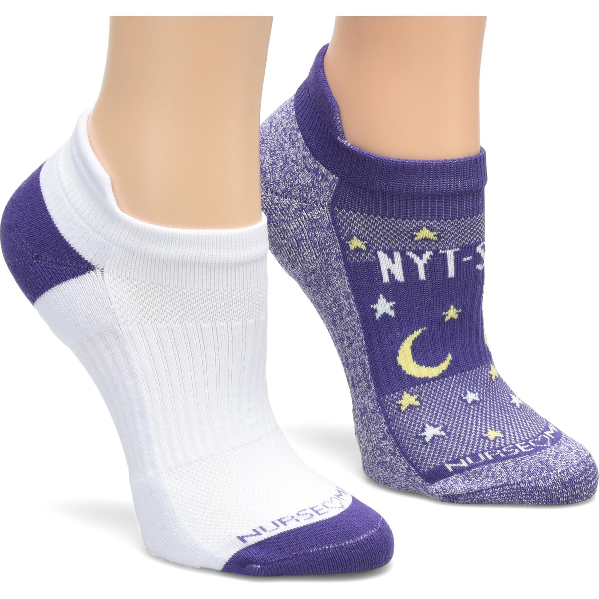 Nurse Mates Anklet Socks | Compression | 2-Pair Pack | Comfort Support | Night Shift