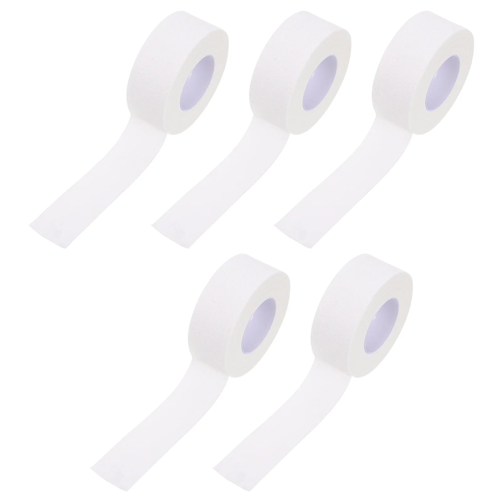 5 Rolls of Breathable Medical Tape Self-Adhesive Surgical Tape Supple Medical Tape