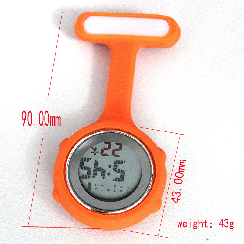Silicone Nurse Watch with Stylish Design
