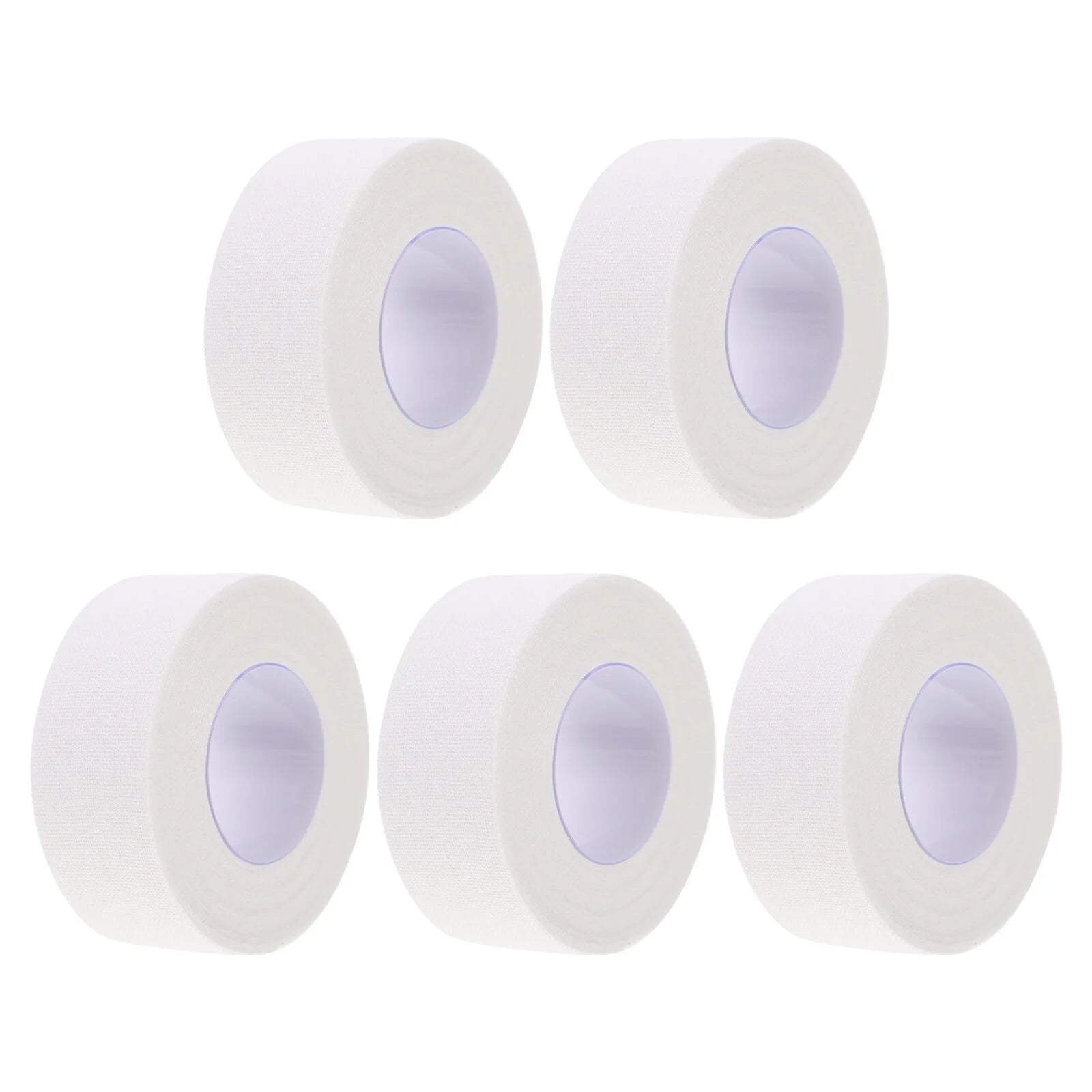 5 Rolls of Breathable Medical Tape Self-Adhesive Surgical Tape Supple Medical Tape