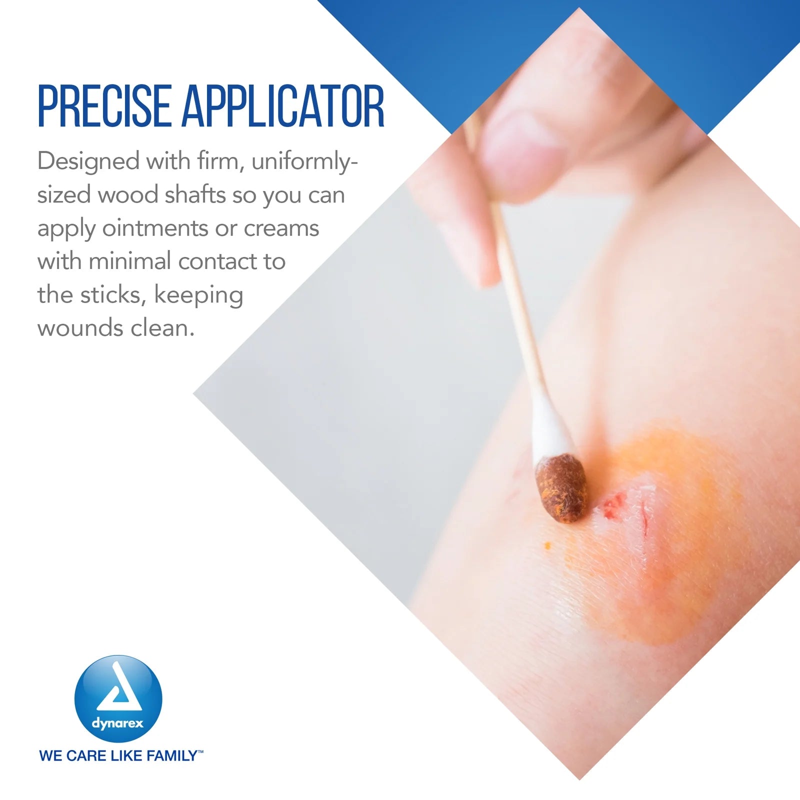 3-Inch Sterile Cotton Tipped Applicators, Single Use Wooden Cotton Tip Applicators for Wound Care & Dressing, Hygiene, Make Up, Cleaning Tools, Jewelry - 1 Case of 2,000 Applicators