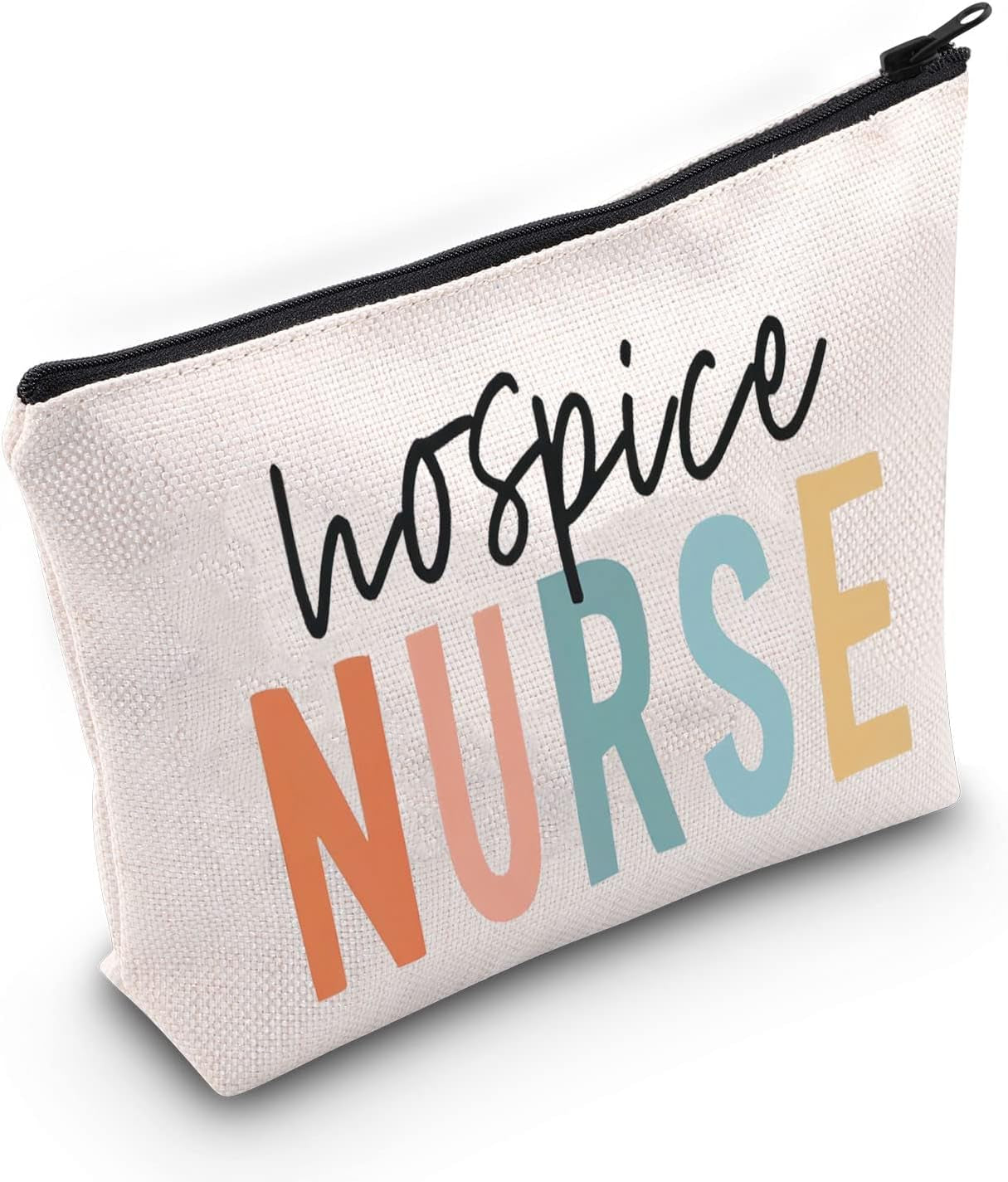 Nurse Gift Nurse Bag Hospice Nurse Makeup Bag Critical Care Nurse Bag ICU Nurse Gift Baby Nurse Gift Nurse Midwife Makeup Bag Nurse Survival Kit(Hospice Nurse)