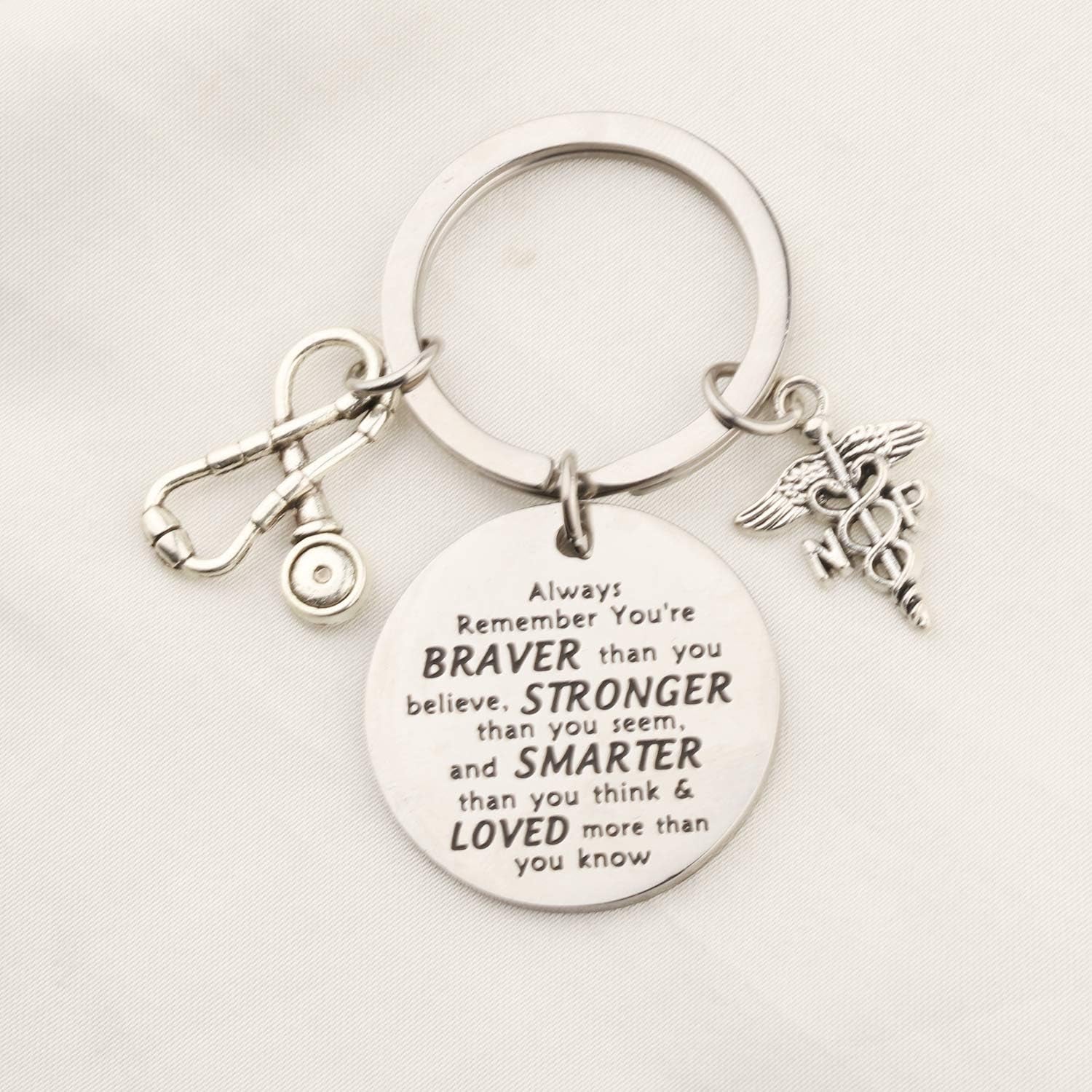 Nurse Practitioner Gifts NP Keychain Nurse Practitioner Graduation Gift NP Gift Nurse Practitioner Jewelry Keychain
