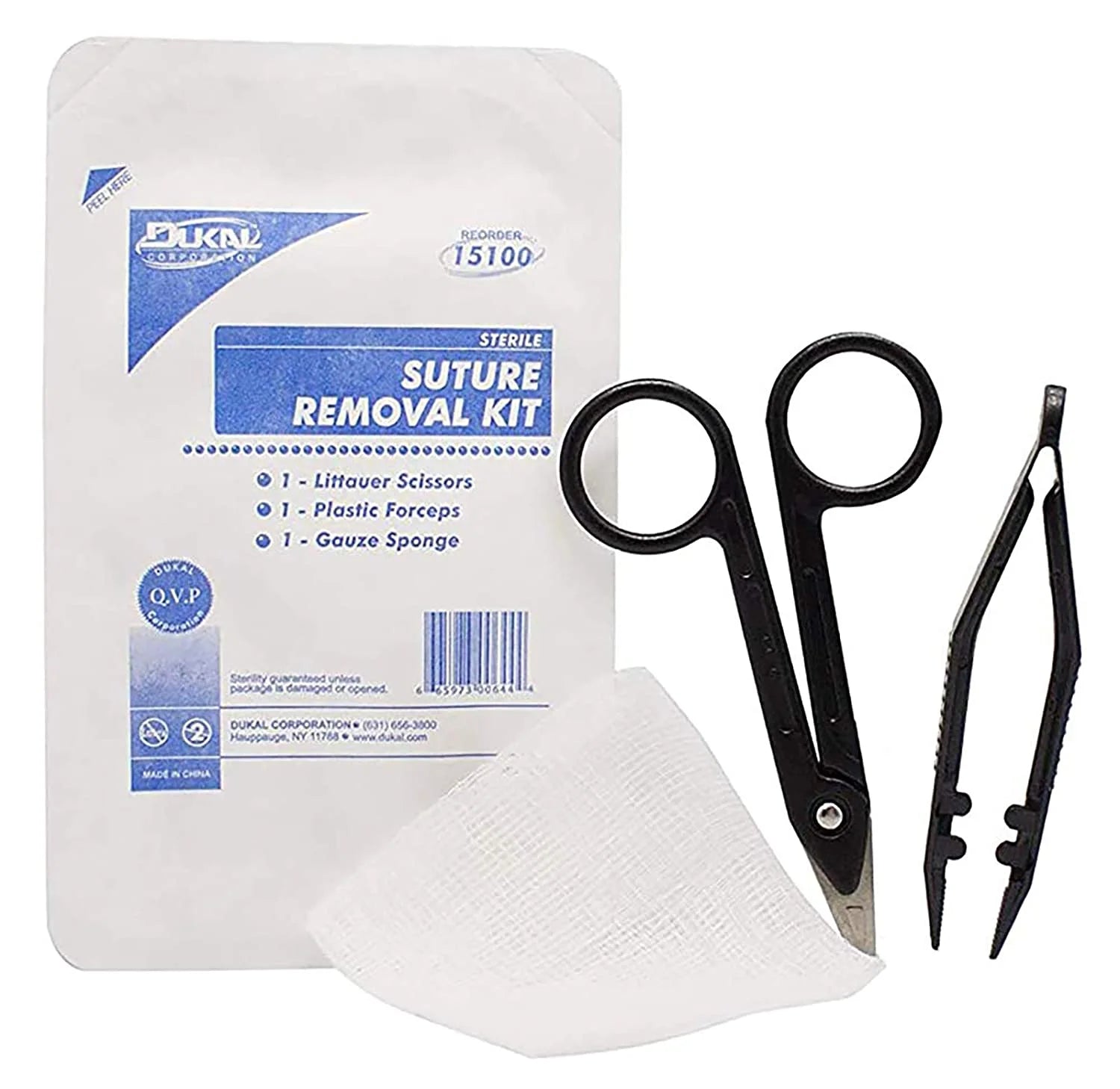Sterile Suture Removal Kit, 1 Pack | Disposable & Hygienic for Safe Suture Removal