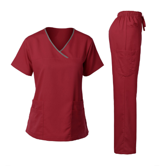 High Quality Women's Nursing Scrubs Set (One Set)