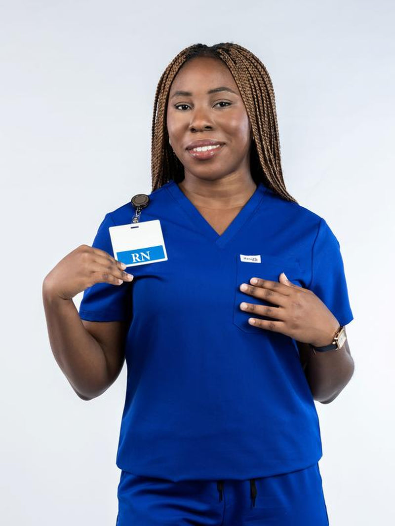 Zenith Scrubs 1-Pocket V-Neck Scrub Top for Women