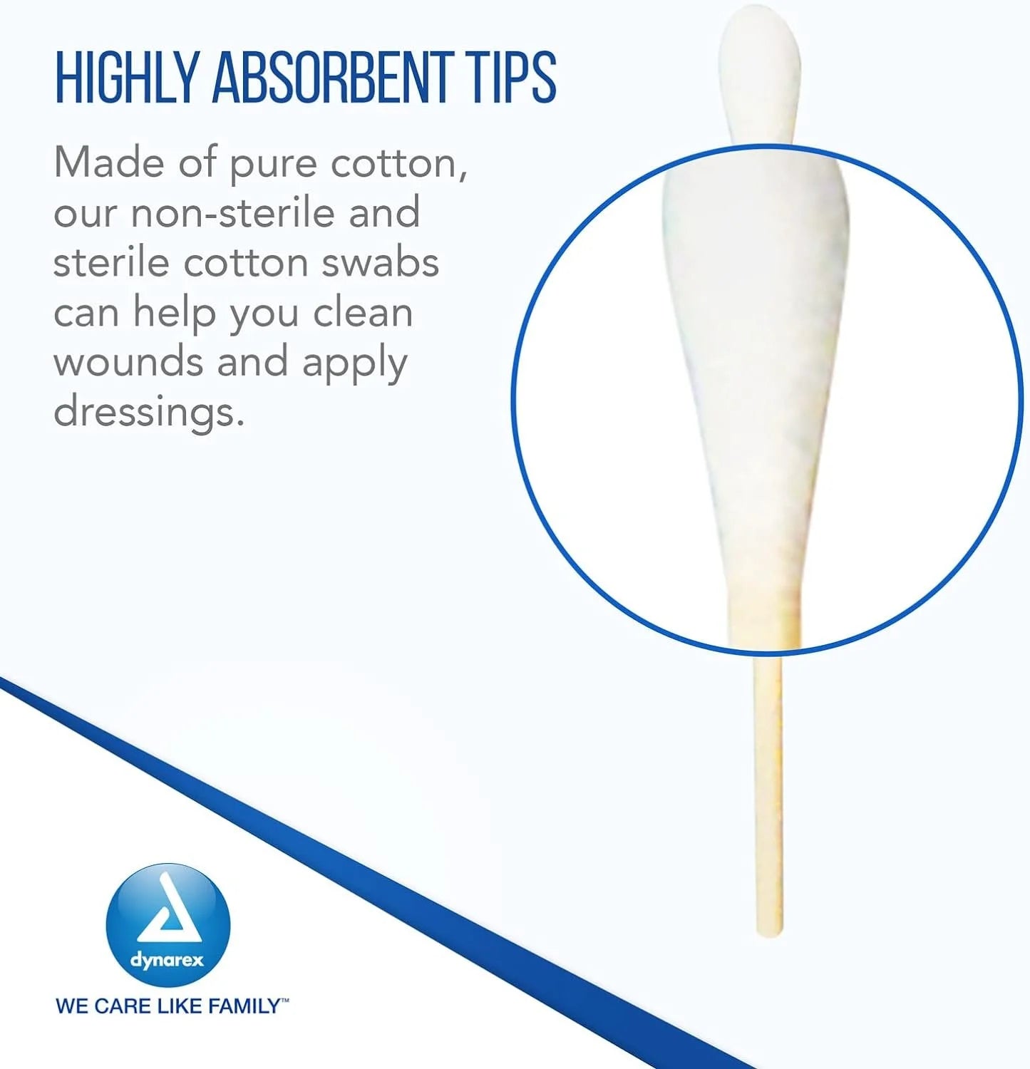 Cotton Tip Swabstick 4301 Box of 1000