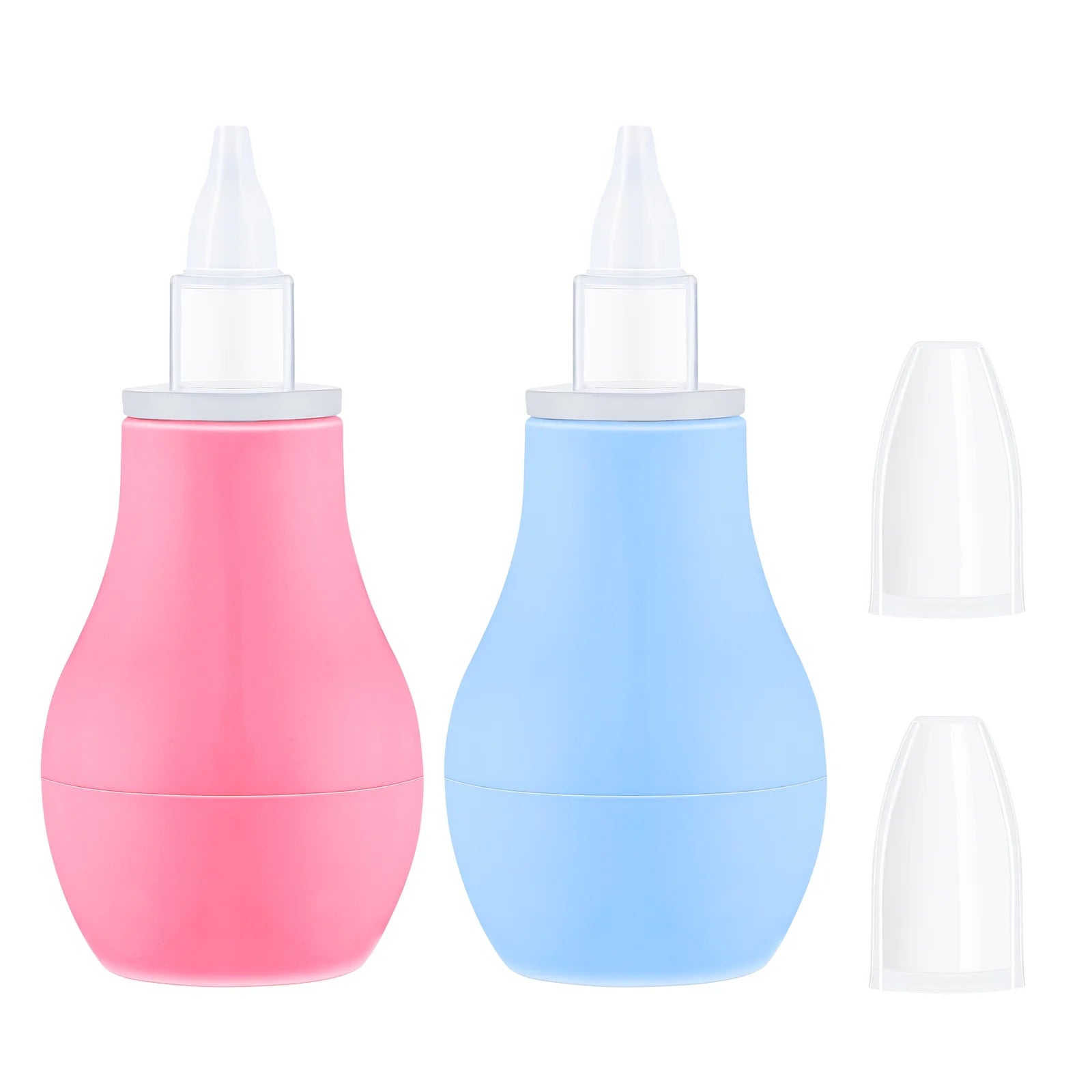 OUNONA Nose Sucker Baby Cleaner Suction Booger Bulb Mucus Manual Nasal Aspirator Remover Syringe Pump