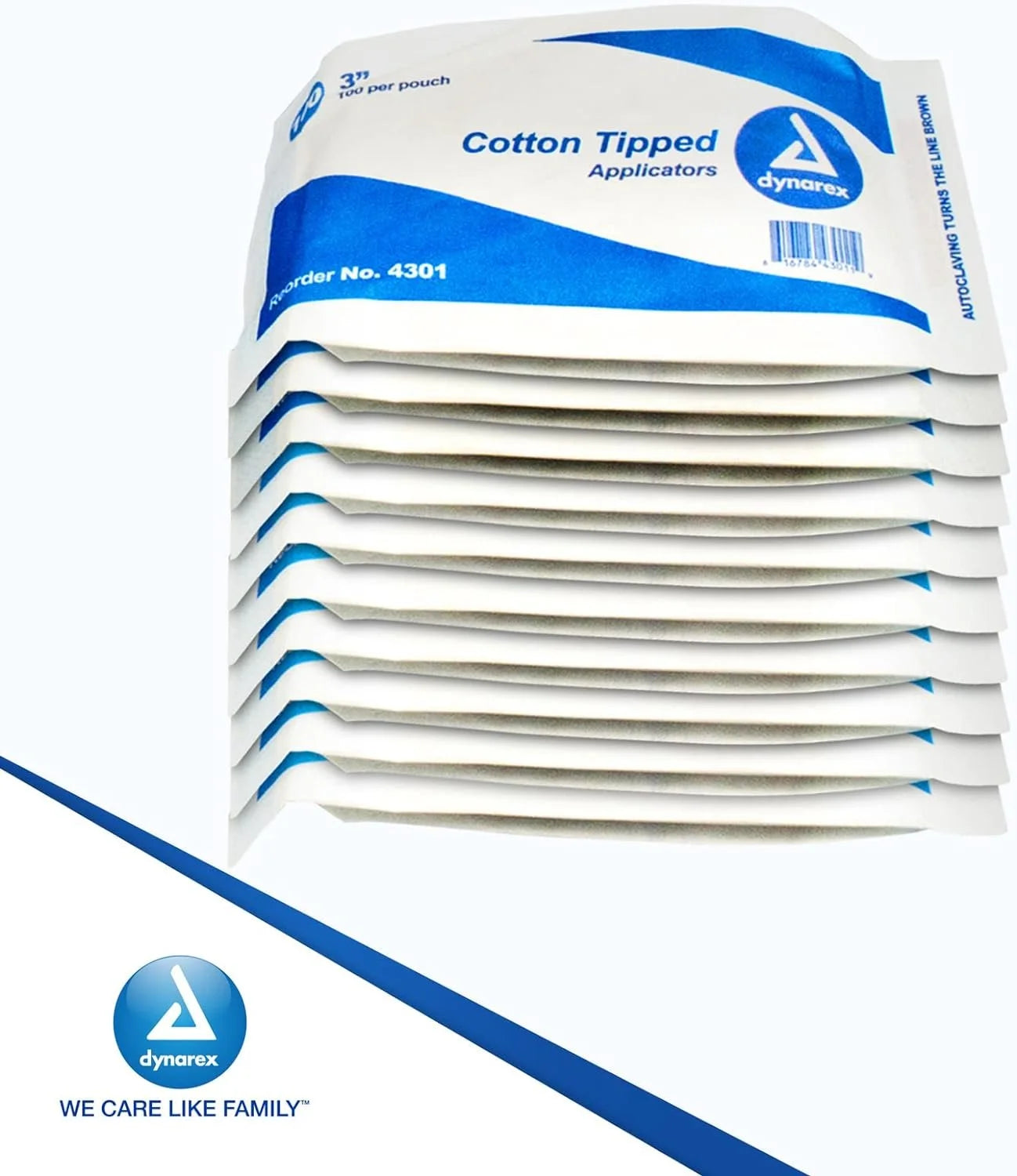 Cotton Tip Swabstick 4301 Box of 1000