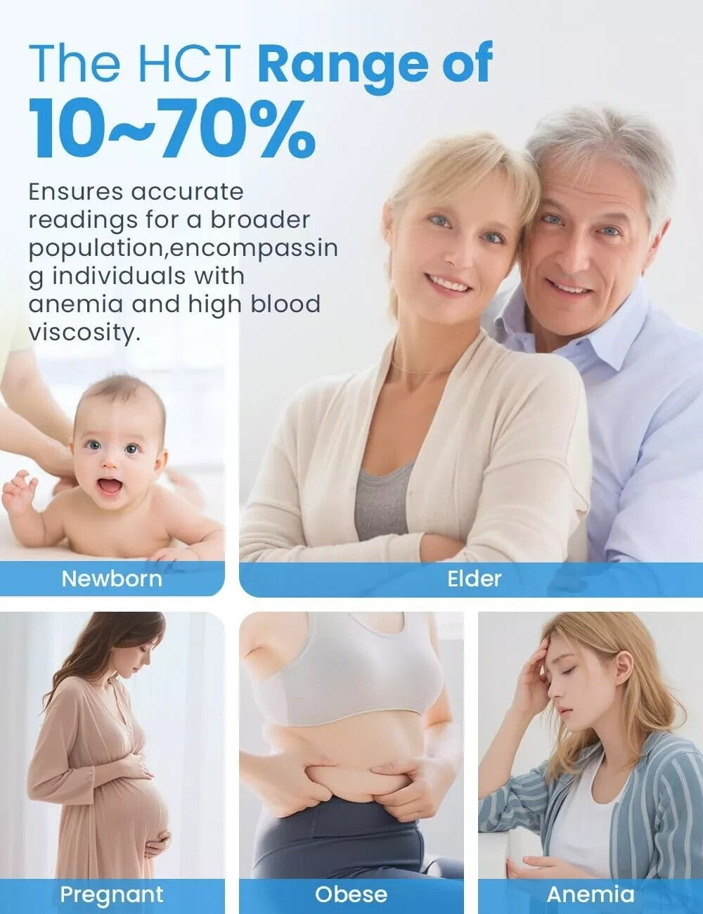 Diabetes Test Kit Blood Sugar Glucose Monitor Meter 206 PCS