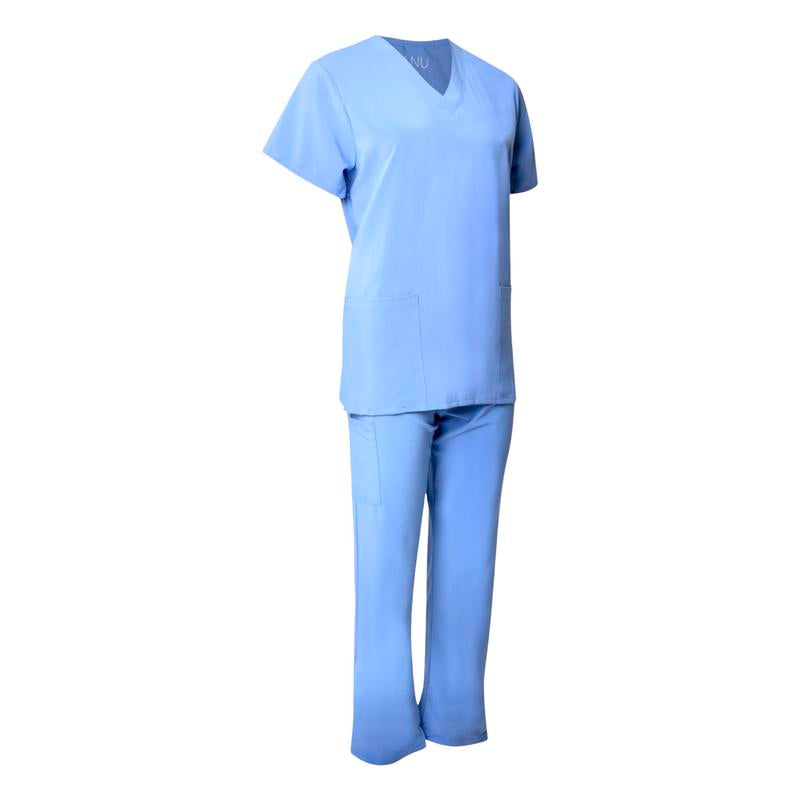 Scrubs for Women Set - Mens Scrubs Set - Unisex Scrubs Set, Nurse Scrubs, Medical Uniforms & Scrubs, Surgical Scrubs, Women Scrubs Sets, Top and Bottom Set Pockets, Anti-Wrinkle, Elastic Drawstring Comfort Fabric Workwear Comfortable Essential