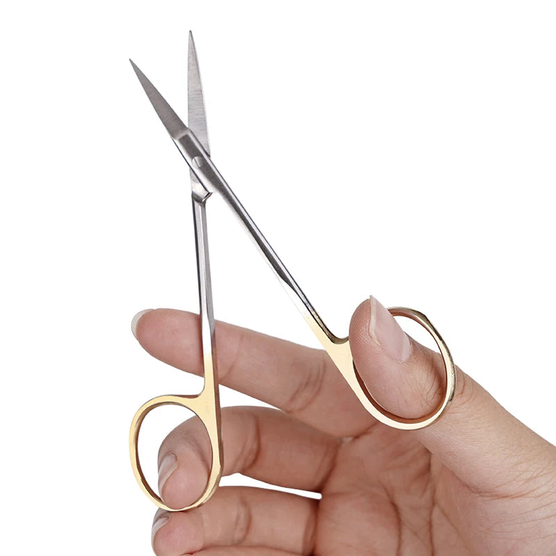 1Pc Stainless Steel Dental Surgical Scissors Straight and Curved Scissor Forceps Medical Tools Dentistry Surgical Instrument