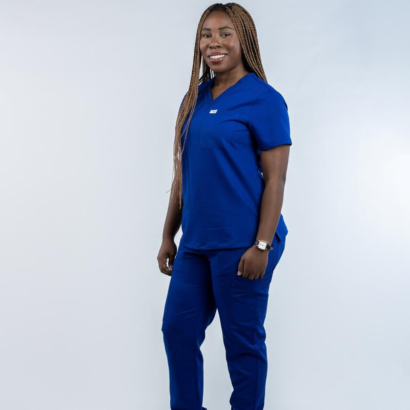 Zenith Scrubs 1-Pocket V-Neck Scrub Top for Women