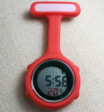 Silicone Nurse Watch with Stylish Design