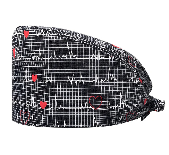 Cute Cotton Nurse Hat with Fun Prints