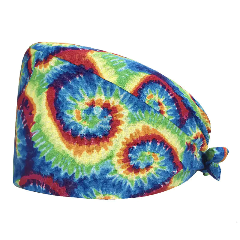 Cute Cotton Nurse Hat with Fun Prints