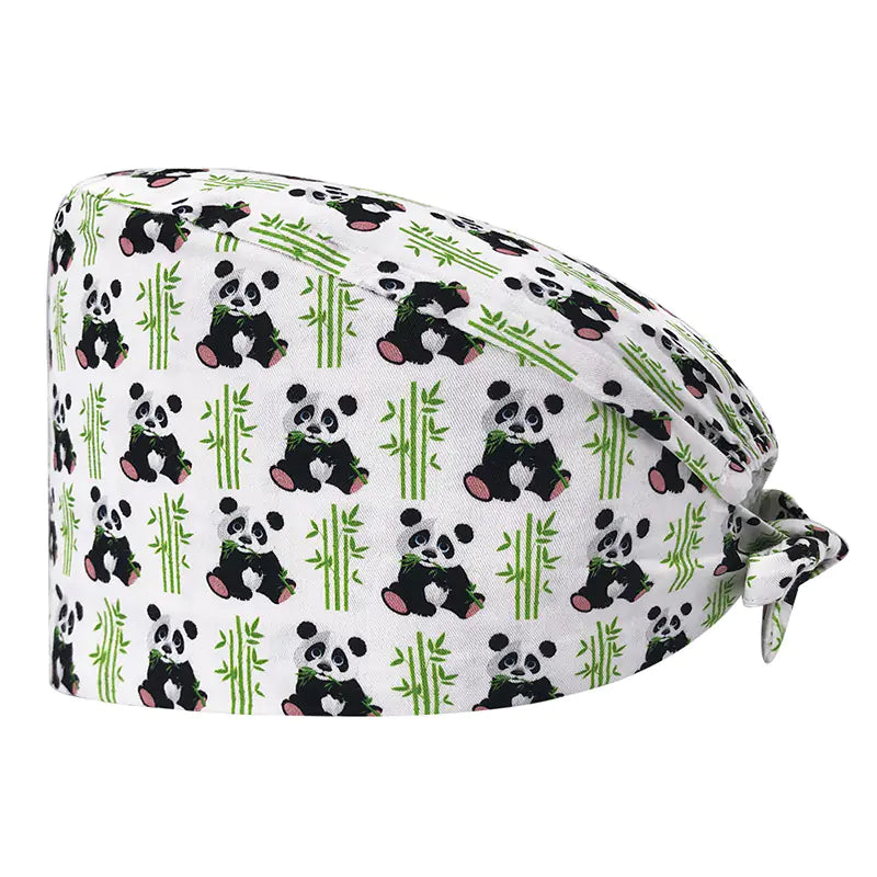 Cute Cotton Nurse Hat with Fun Prints