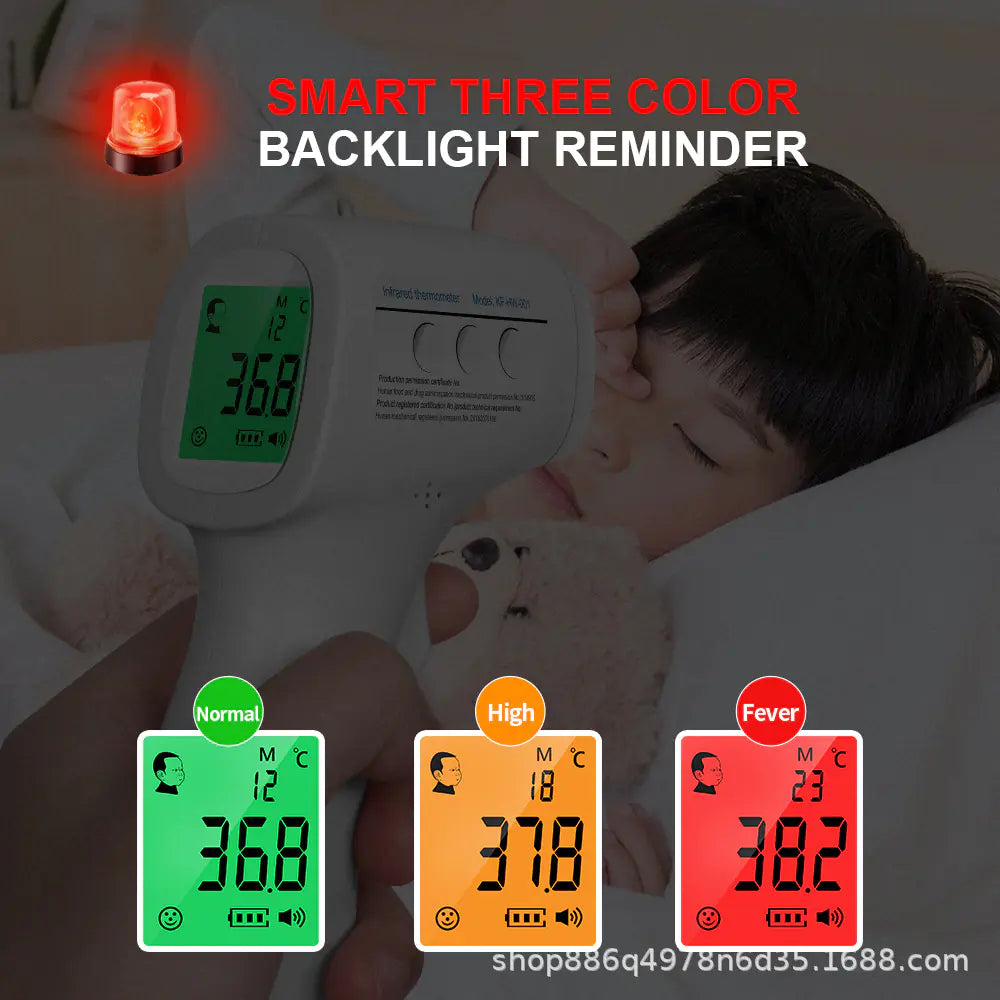 Kef Medical Infrared Forehead Thermometer Gun