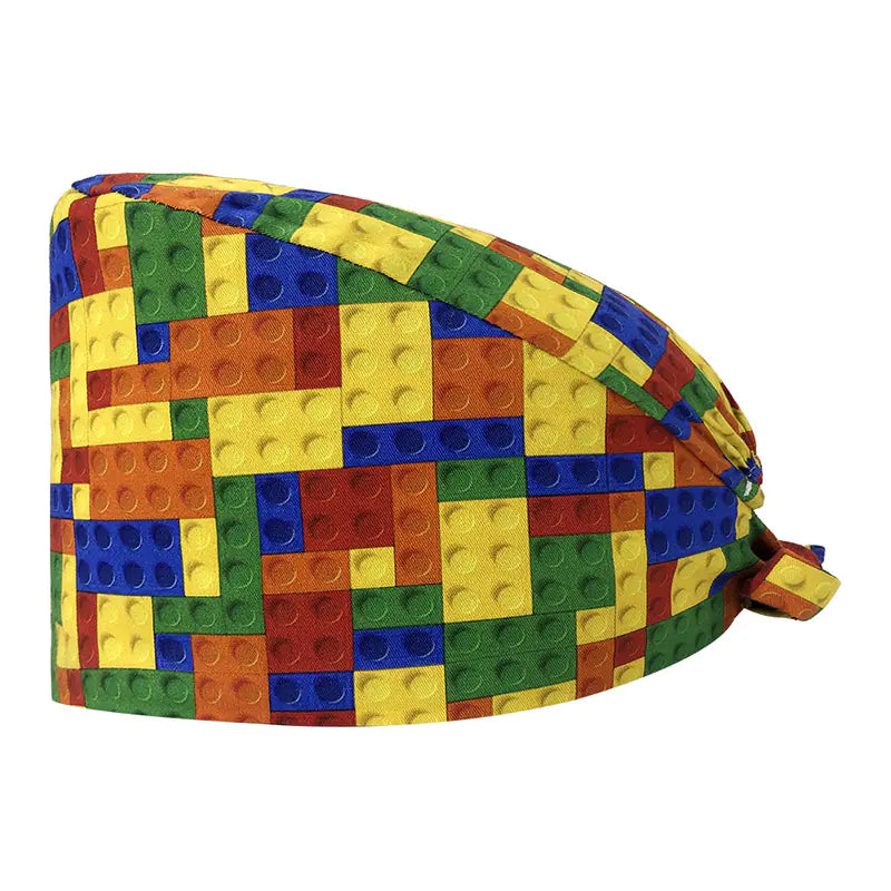 Cute Cotton Nurse Hat with Fun Prints