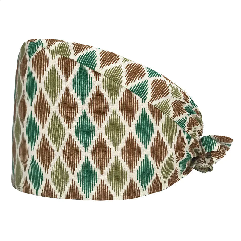 Cute Cotton Nurse Hat with Fun Prints