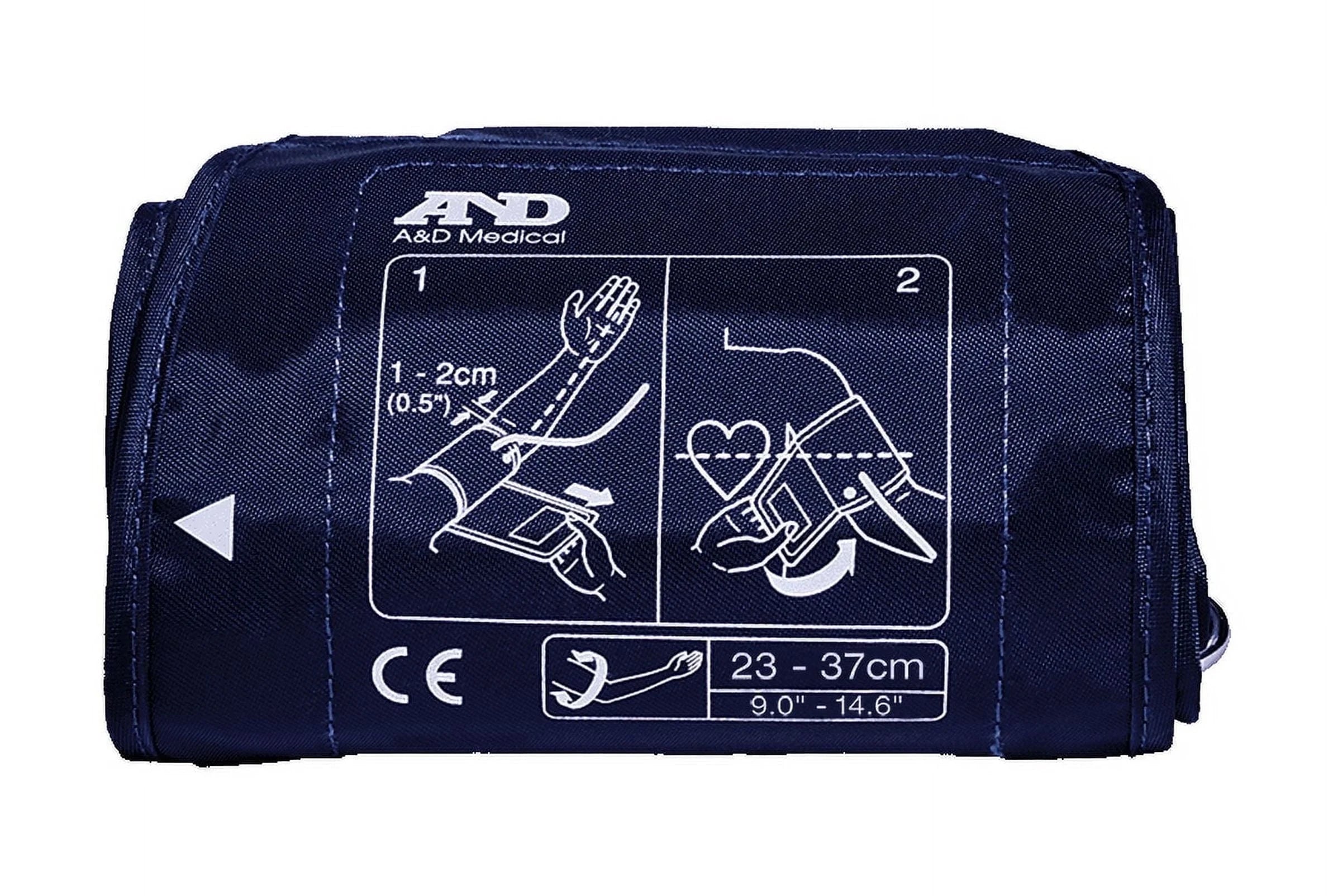 A&D Engineering Medium BP Replacement Cuff, 9 To14.6In, Latex Free, UA 290A, ISO Compliant Connector