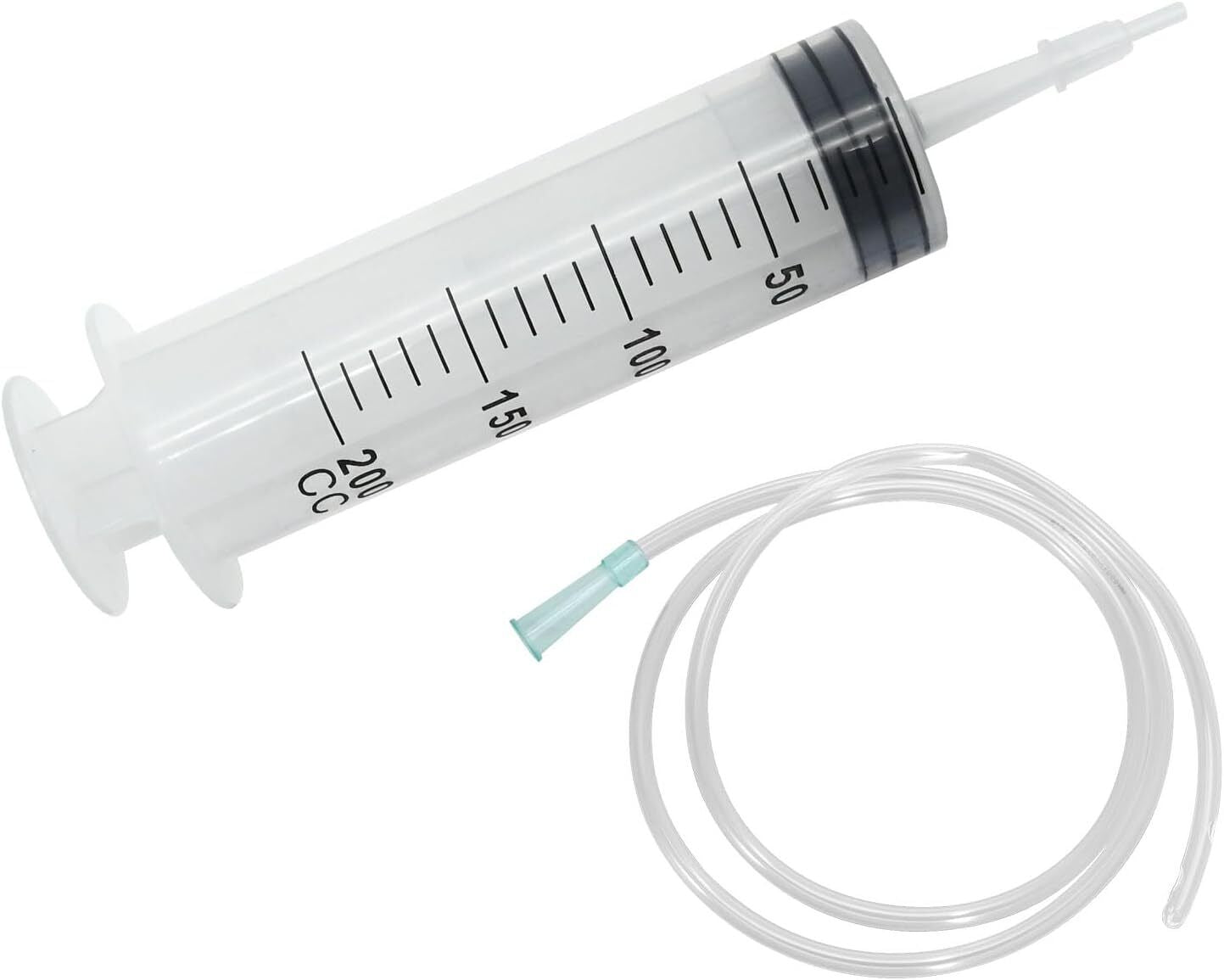 200Ml Large Syringe ,Plastic Syringe with 40 Inches Plastic Tubing For