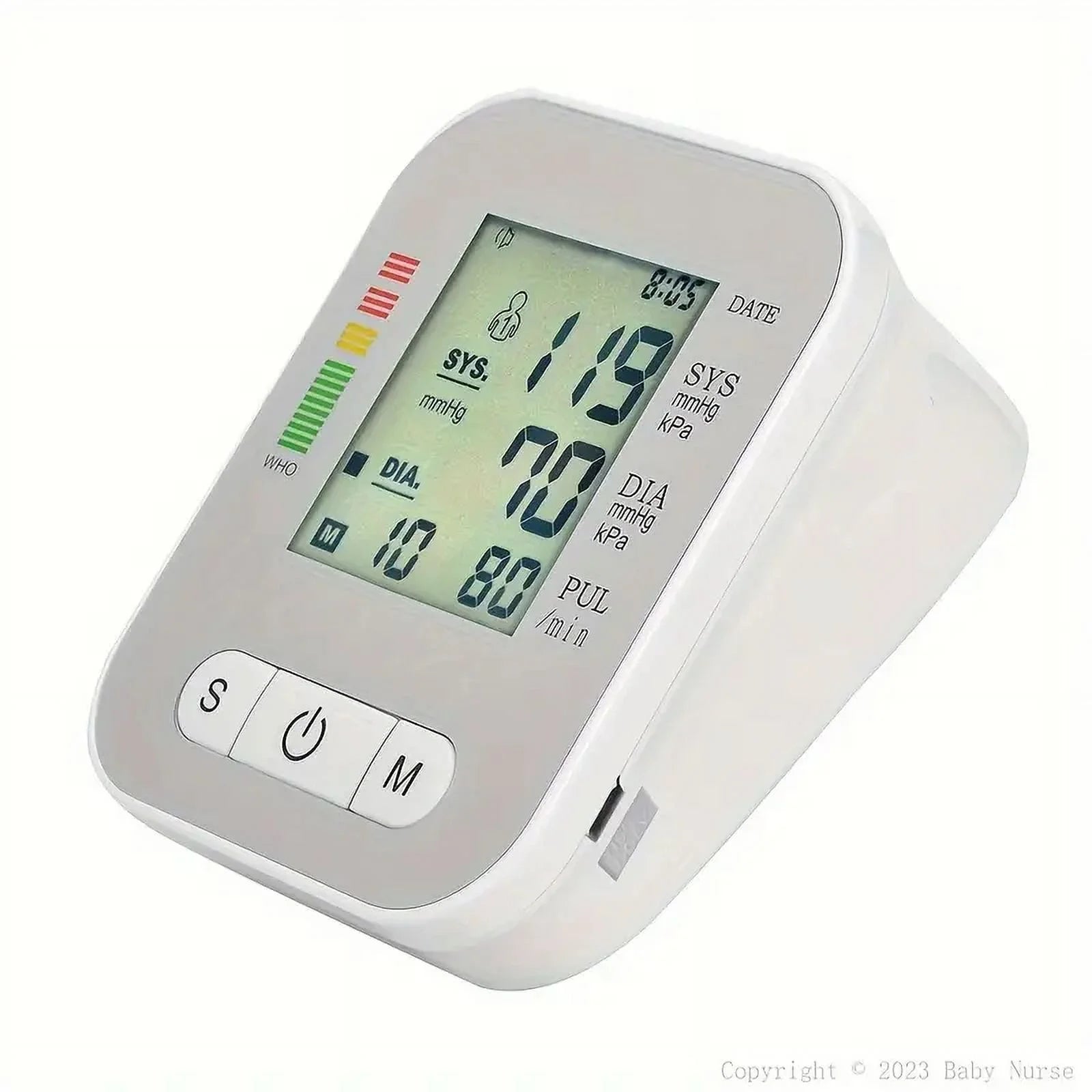 Blood Pressure Monitor, Digital Wrist Blood Pressure Machine, Automatic Cuff BP Detector, 2X99 Readings Memory Large Display Voice, with Carrying Case