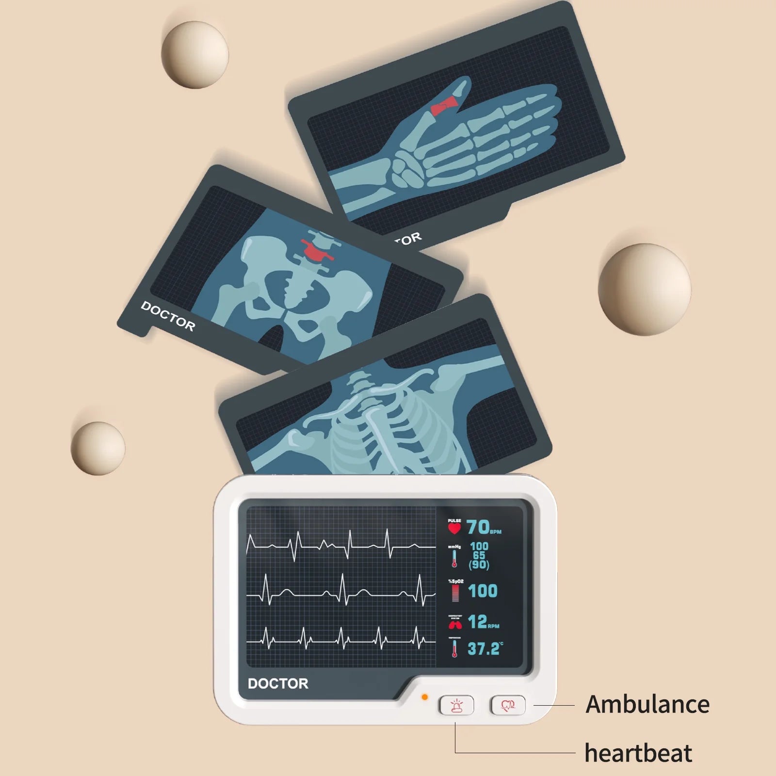 Doctor Play Set,28Pcs Pretend Play Doctor Kit for Kids,Pretend Medical Station Set Toy with Sound and Light Functions for Toddlers 3-5