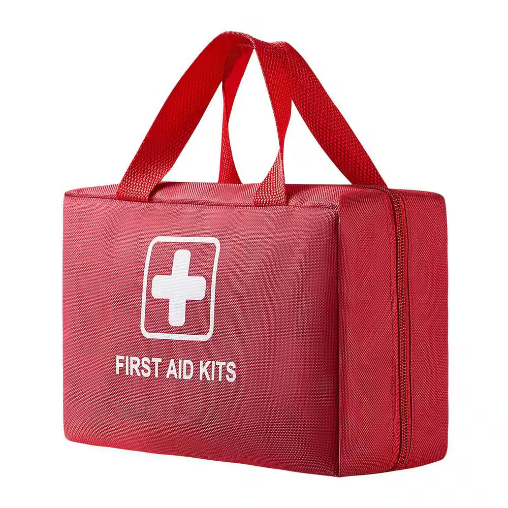 First Aid Kit, 500 Pcs 600D Nylon Large Survival First Aid Bag, Emergency Medical Supplies