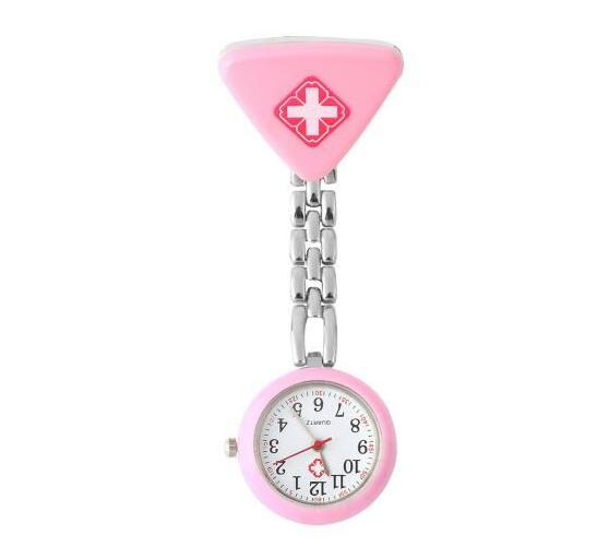 Triangle Nurse Watch with Cross Design for Women