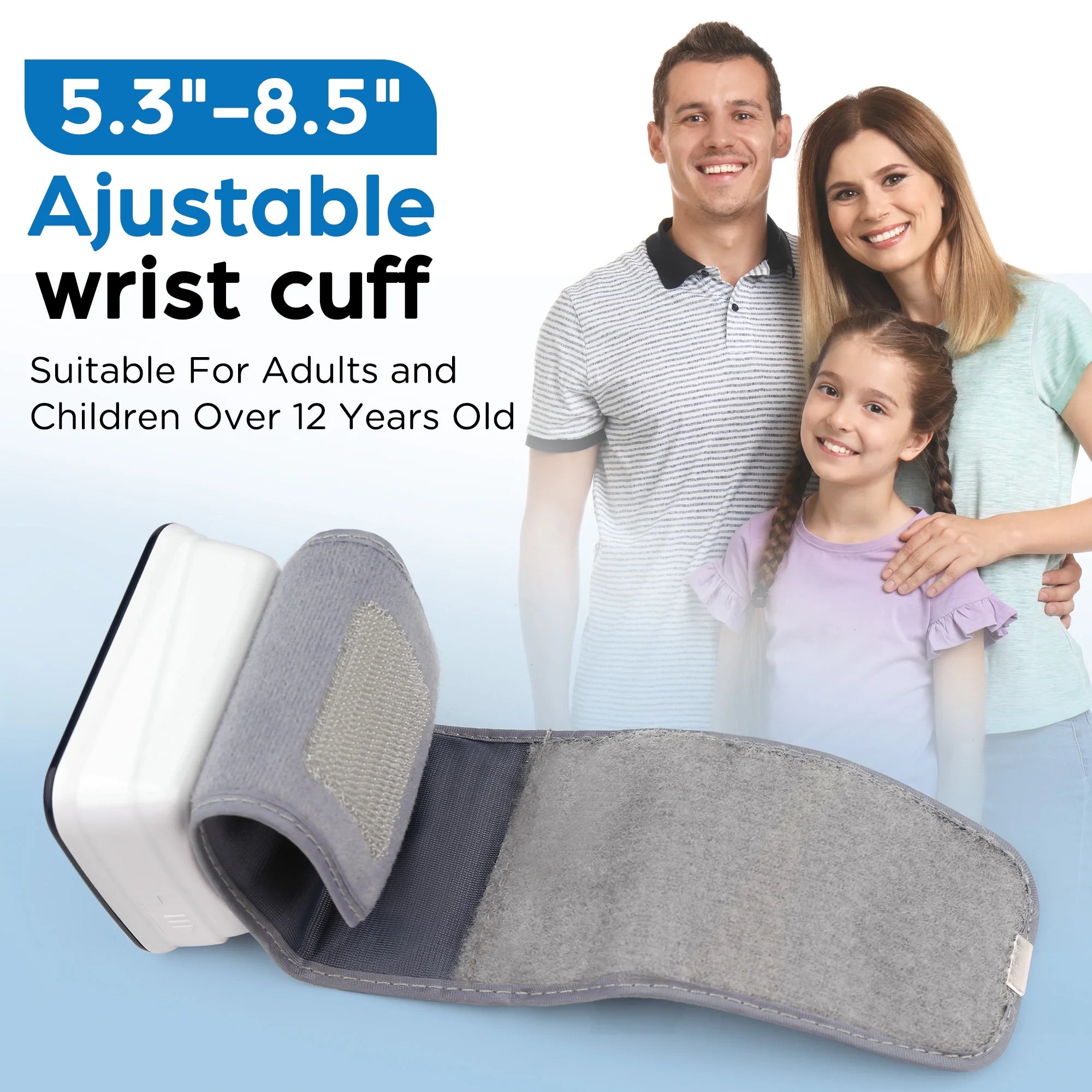 Blood Pressure Cuff Wrist, Wrist Blood Pressure Monitor for Home Travel Use