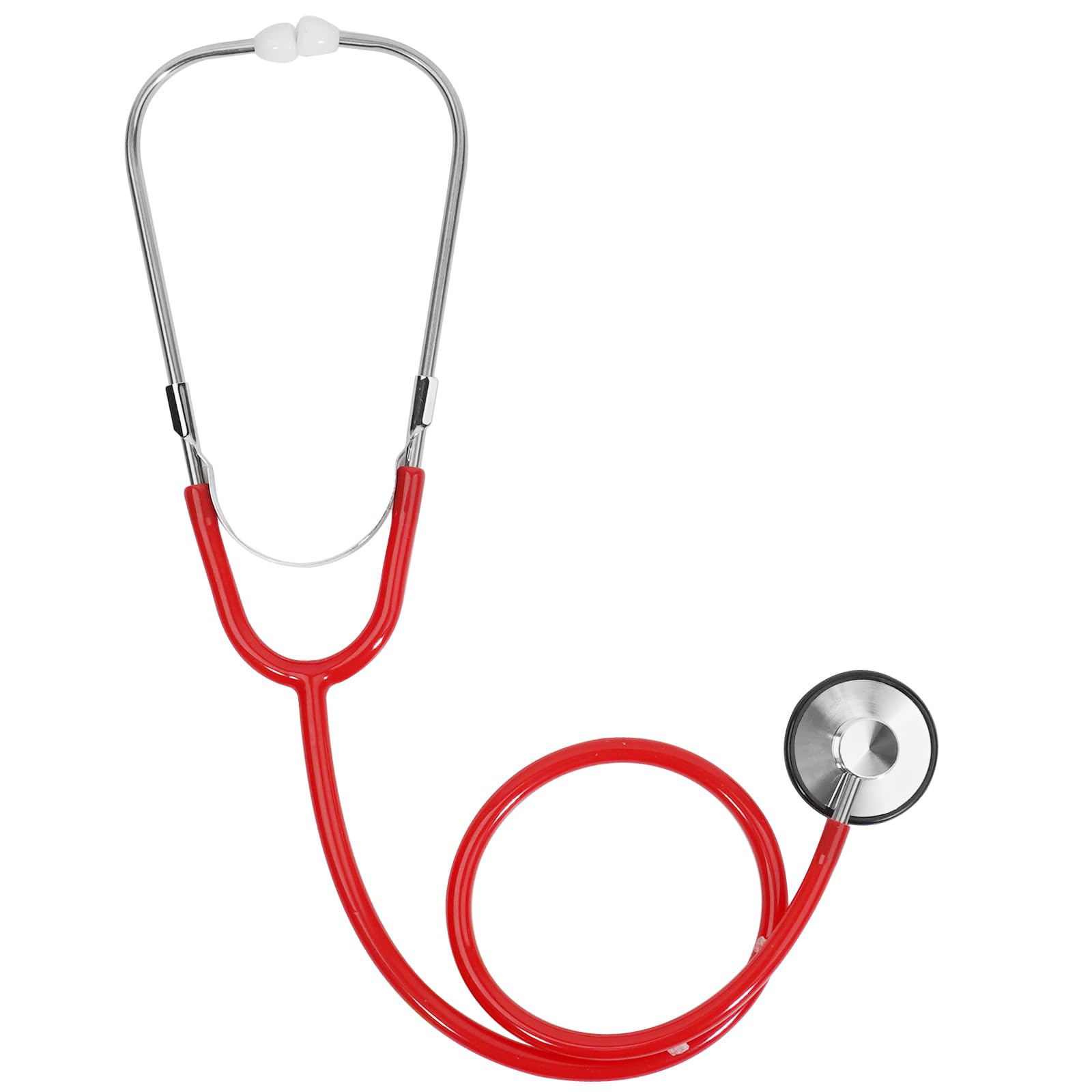Kids Stethoscope Toy Real Working Nursing Stethoscope for Kids Toddler Doctor Game Kit Girls Boys Doctor Nurse Cosplay Halloween Costume Accessories Red
