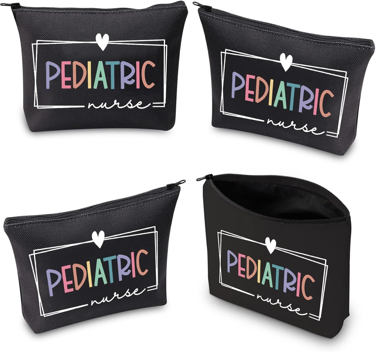 Pediatric Nurse Makeup Bag Pediatric Nurse Gift Nurse Gift Nurse Cosmetic Bag Nurse Accessories Pediatric Nurse Zipper Bag NICU Nurse Gift(Pediatric Nurse)