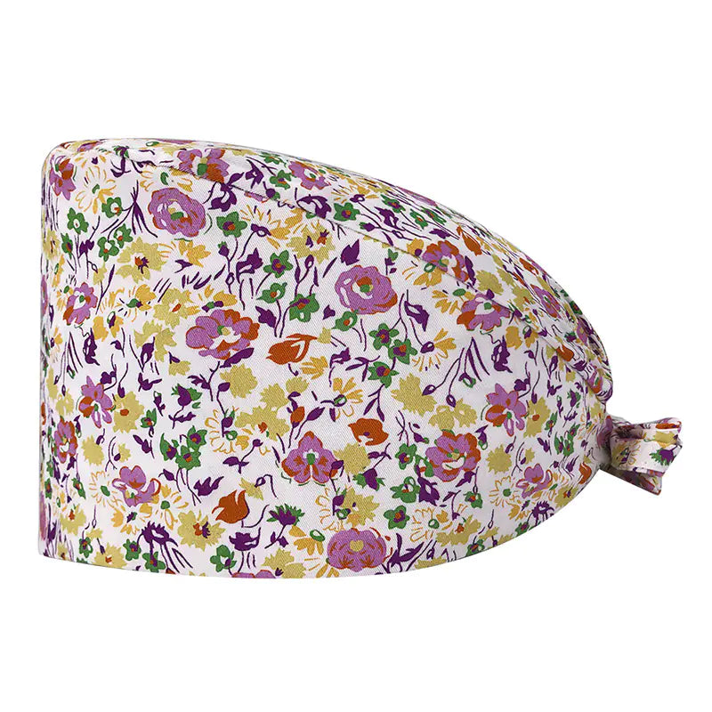 Cute Cotton Nurse Hat with Fun Prints